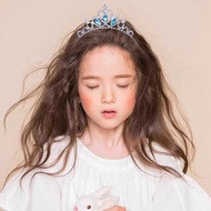 Frozen Elsa Children's Crown Headwear Princess Girls Rhinestone Headband Birthday Hairpin Elsa Hair 