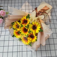 ช่อดอกทานตะวัน ช่อใหญ่ ดอกไม้เยอะกว่า(พร้อมส่ง)ดอกทานตะวันเกรดพรีเมี่ยม สวยมากสินค้าพร้อมส่ง