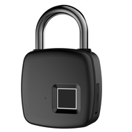 Smart Fingerprint Padlock Household Anti-theft Door Lock Luggage Lock Electronic Lock Dormitory Locker