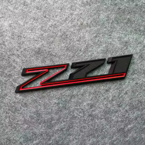 2 PIECES 3D OEM Z71 Emblems Side Decals Badges Compatible with Silver do Z71 Parts