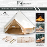 Genuine Mongolian tent, MountainHiker Glamping tent, comfortable for outdoor use in rain and sun for