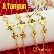 Rantai Tangan Clover Emas 916 Tulen Rantai Tangan Clover 916 Rantai Tangan Emas 916 Tulen Emas 916
