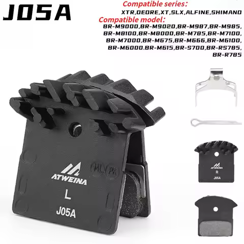 ATWEINA J05A J04C Disc Brake Pads DEORE XT XTR SLX SHIMAND Resin/metal ice pad Brake Pad for M785 M6