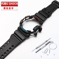 5-1✈Casio ga-400 strap G-Shock GBX gba-400 white Samurai resin case set