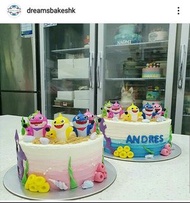 [ Baby Shark 主題蛋糕 ]...  歡迎訂製 🎂🍰🍮 — 查詢/頂購 Whatsapp 46471878