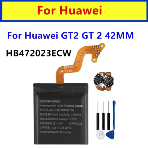 Battery 215mAh HB472023ECW Batteries For Huawei FreeBuds 4i 5i Bluetooth Charging Box Battery + Tool