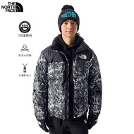 北面（The North Face）羽绒服男情侣款1996Nuptse羽绒外套经典ICON上新鹅绒|3C8D 3C8DOVW/黑色迷彩/美版偏大一码 L/180