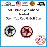 Risk Road MTB Bike Cycle Ahead Headset Stem Top Cap & Bolt Star Nut 1 1/8"