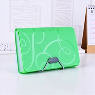 【Factory-direct】 A6 Organ Bag Expanding File Folder For Documents Candy Colors Document Folders Scho