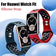 Huawei Watch Fit Strap Sports Huawei watch fit new , Huawei watch fit elegant Soft Silicone Band For fit watch Bracelet Wrist Watchband With Tool For Huawei fit
