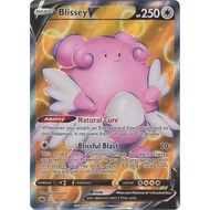 Pokemon TCG Card Blissey V SS Chilling Reign 182/198 Full Art Ultra