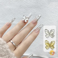 Fuelthefire] 5pcs 's Eye Glitter Nail Enhancement Charms Butterflies Assortment Resin 3d Nail Art De