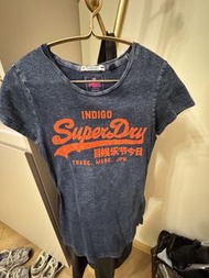 Superdry Indigo 圓領短袖T恤