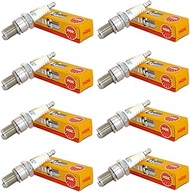 Set 8Pcs Ngk V Power Spark Plugs Stock 7938 Nickel Core Tip Standard 0 036In Bkr5E