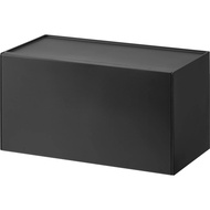 【Direct from Japan】Yamazaki 1378 Film Hook, Paper Towel Dispenser, Black, Main Unit: W10.2 x D5.3 x 