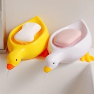 Cute Duck Soap Holder With Drainage Bathroom Sink Home Accessory For Soap Bar Storage Organizer U2b2