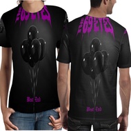 69 Eyes Band Tshirt Fullprint Unisex Casual Polyester Jersey Material [PO 3 DAYS]