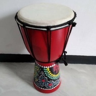 Traditional Musical Instrument Jimbe size 25 cm drum anang ketipung tambourine musical instrument Ja