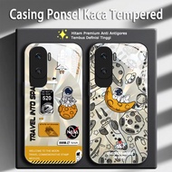 drew house angkasawan Casing For Honor X9 X8 X7 X6 A B C V9 X50i X30 Pro Jenama bergaya Glass Phone 