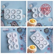 Easy To Release Silicone 6-connect Concave And Convex Mold Soap Jelly Cake Chocolate Cake Tool J8c0