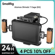 SmallRig Cage for Atomos Shinobi 7 Monitor Camera Cage Aluminium Alloy DSLR On-Camera Monitor Rig Ki
