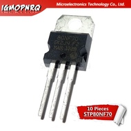 10PCS free shipping STP80NF70 80NF70 P80NF70 TO-220 80A 70V MOSFET N-Ch 68V 0.0082 Ohm new original