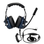 WalkieTalkie Headphone Aviation Headset for KENWOOD BAOFENG UV-5R BF-888s Retevis H777