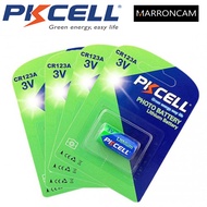 PKCELL CR123A Lithium Battery