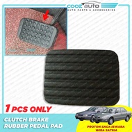 Proton Saga Iswara Wira Satria Brake and Clutch Pedal Pad Rubber Getah Pedal Manual