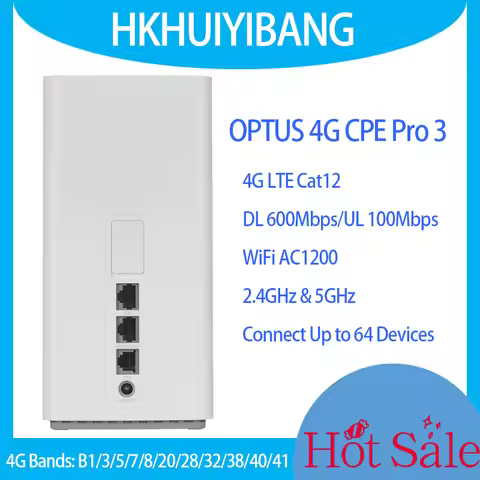 Unlocked HUA WEI OPTUS 4G CPE Pro 3 B628-350 Wi-Fi AC1200 4G LTE Cat12 600Mbps Sim WiFi Router Wirel