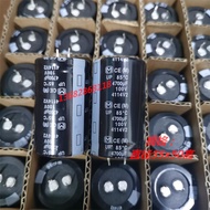 Imported Capacitor 100v4700uf100v6800uf Filter Low Voltage Horn Electrolytic Capacitor Pin