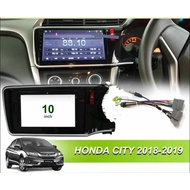 Honda City 18-19 Android Player + Casing + Foc Reverse Camera And Android Player 360 3D 1080P Camera