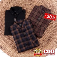 KEMEJA Premium long-sleeved flannel shirt flannel/ men's flannel shirt men's flannel/ flannel shirt 