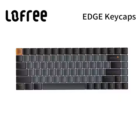 Lofree Themed Key Caps EDGE Low-Profile Mechanical Keyboard 84-Key PBT Dye-Sublimated Oil-Resistant 