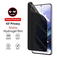 SAMSUNG A14 / A13 / A12 / A11 ANTI GORES HYDROGEL SPY PRIVACY SCREEN GUARD PROTECTOR PLASTIK JELLY L