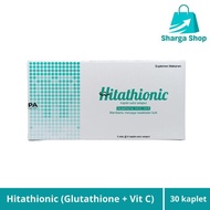 Hitathionic Box 30 Kaplet Glutathione 500Mg + Vitamin C &amp; Vitamin E