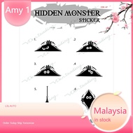 HIDDEN MONSTER STICKER
