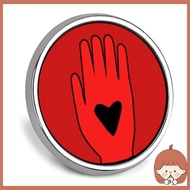 Silin Ceasefire Pin Badge Fashion Lapel Pins Collar Women Clothing Jewelry Accessories