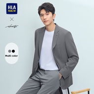 HLA | Light Business Fashionable Single Breasted Texture Fabric Mens Blazer