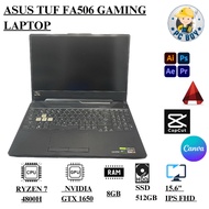 Gaming Laptop Asus TUF FA506IH/ Ryzen 7-4800H/ Nvidia GTX 1650/ (144HZ)