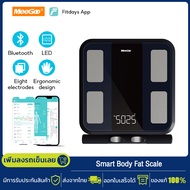MeeGoo Smart Body Fat Scale เครื่องชั่งน้ำหนักและวัดมวลไขมัน ข้อมูลร่างกาย 28 รายการ แอป Fitdays LED