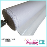INTERLINING PAPER PER YARD - OI 5530F
