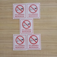 READY SAFETY SIGN ACRYLIC K3 SAFETY SIGN NO SMOKING UK 9X10CM