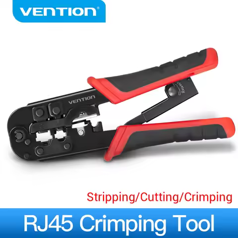 Vention RJ45 Crimping Tool RJ45 Network Cutting Tools 8P RJ45 Crimper Cutter Stripper Plier for Modu