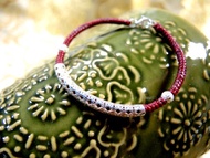 《Money and treasures will be plentiful 招財進寶》古典時尚古銅錢雕花臘線手結