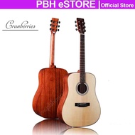 Cranberries Premium Full Solid Spruce Top Solid Mahogany Back and Side Acoustic Guitar 41 inch