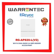 REYEE RG-AP820-L(V2) WI-FI 6 DUAL-RADIO 2.4 GBPS INDOOR ACCESS POINT