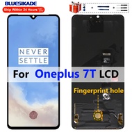 6.55" Untuk OnePlus 7T LCD HD1901 HD1903 Pemasangan Digitizer Skrin Sentuh Untuk Paparan 1+7T HD1900