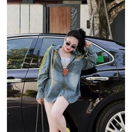 Jacket Loose Jeans with Embroidered Back from Guangzhou Ak1011 - Yammy888