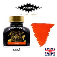 Diamine Fountain Pen 80ml Bottle Ink Sunset